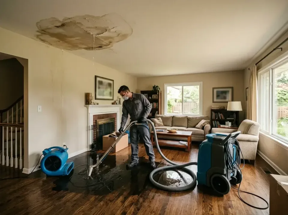 attic-pipe-burst-ceiling-drip-008 — frequently asked questions, Water Damage Restoration & Carpet Care in Harleysville, PA